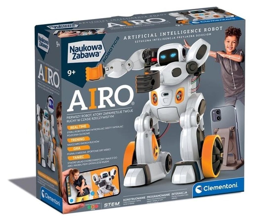 Clementoni Naukowa Zabawa - Robot Airo Produktbild 