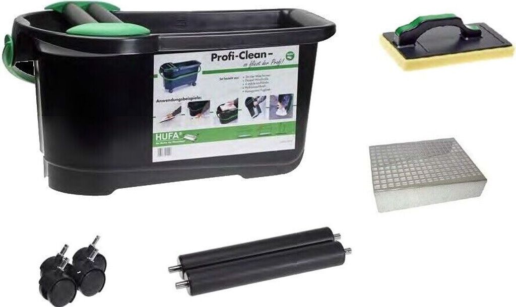 Hufa Fliesen Waschset 24 Liter Eimer Profi Clean Plus Fugen Produktbild 2