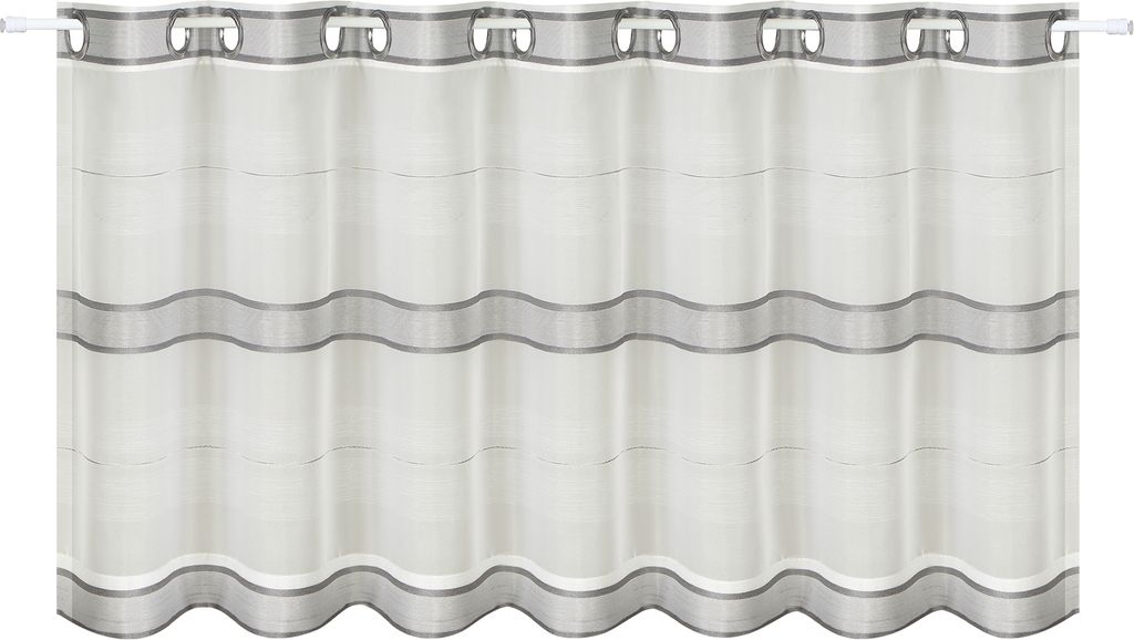Gerster Bistro, Streifen B = 140 x H =50 cmHalbtransparent Produktbild 