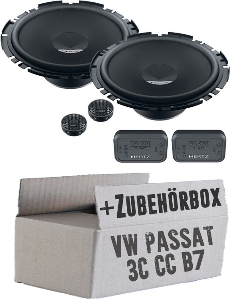 VW Passat 3C CC - Hertz Dieci DSK 170.3 - 16,5cm 2-Wege System - Einbauset