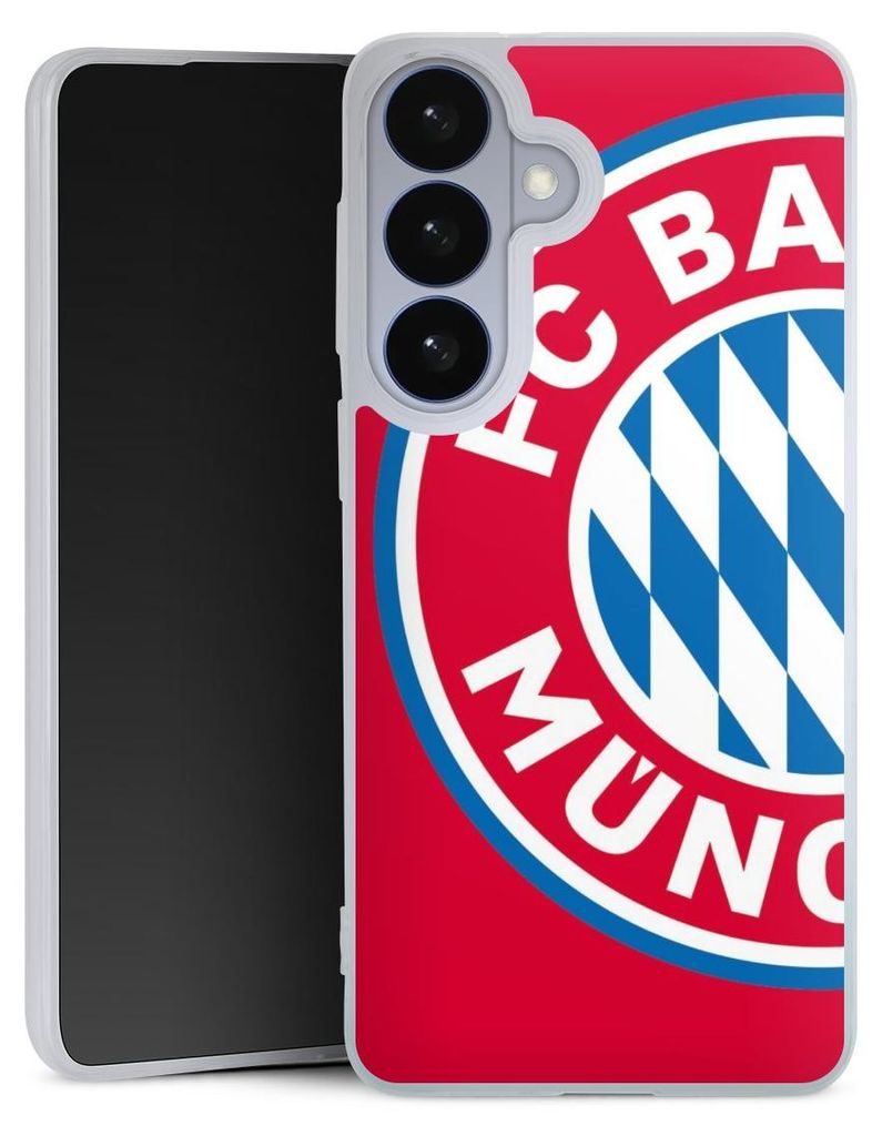 DeinDesign Slim Hülle für Samsung Galaxy S26 Silikon Case Ultra Dünn Handyhülle FC Bayern München FCB Offizielles Lizenzprodukt