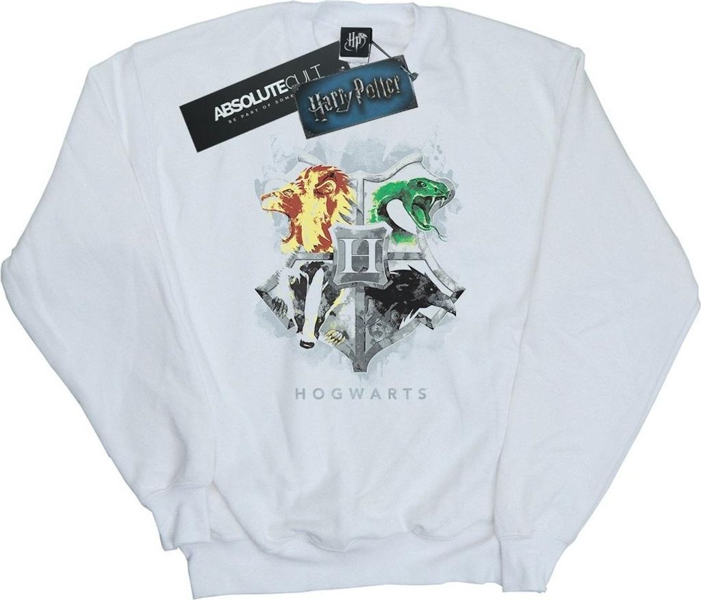 Harry Potter - "Hogwarts" Sweatshirt für Herren BI27972 (L) (Weiß)