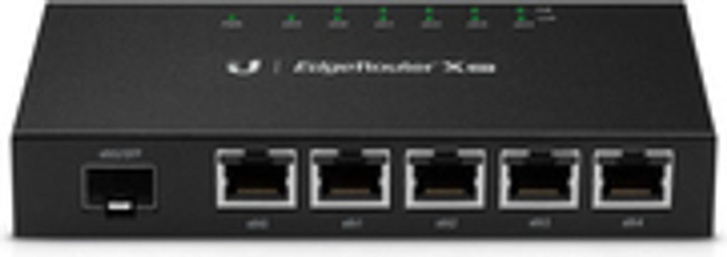 Ubiquiti EdgeRouter X, 5-port Gigabit Router, 1x SFP In Obrázok produktu 