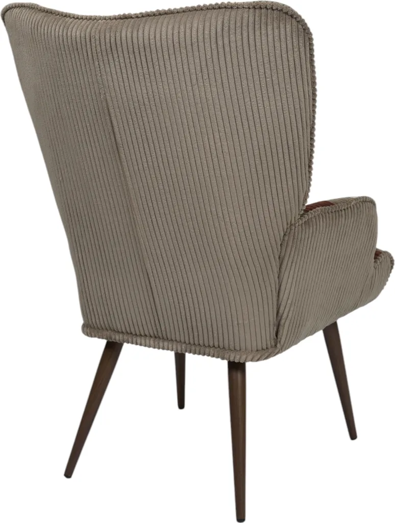 Fauteuil de Lecture Scott Patchwork Cotele pour Salon et Chambre - 5