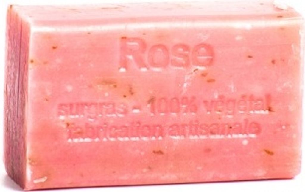 Rosenseife aus Frankreich - Rosen Seife - 1 Stück 90g