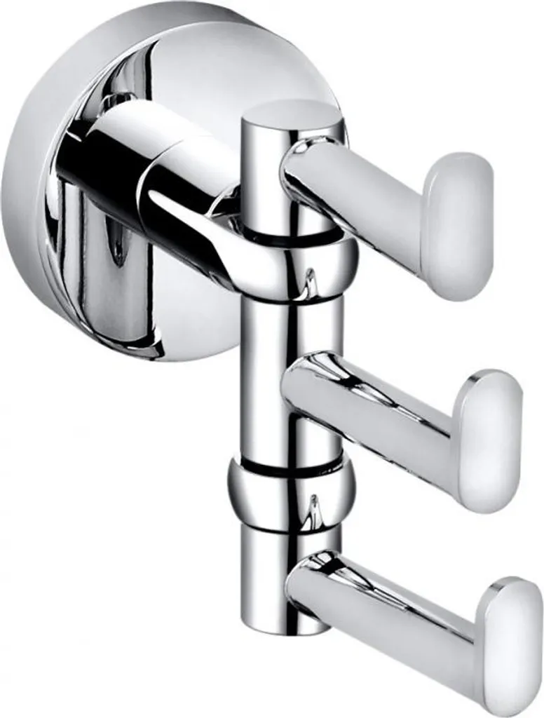 Appendiabiti Triplo BEMETA OMEGA Girevole - Basta Disordine in Bagno!