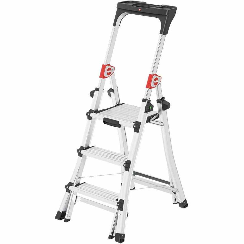 Hailo TL100 Topline 3-in-1 Alu Teleskopleiter - Flexible Produktbild 