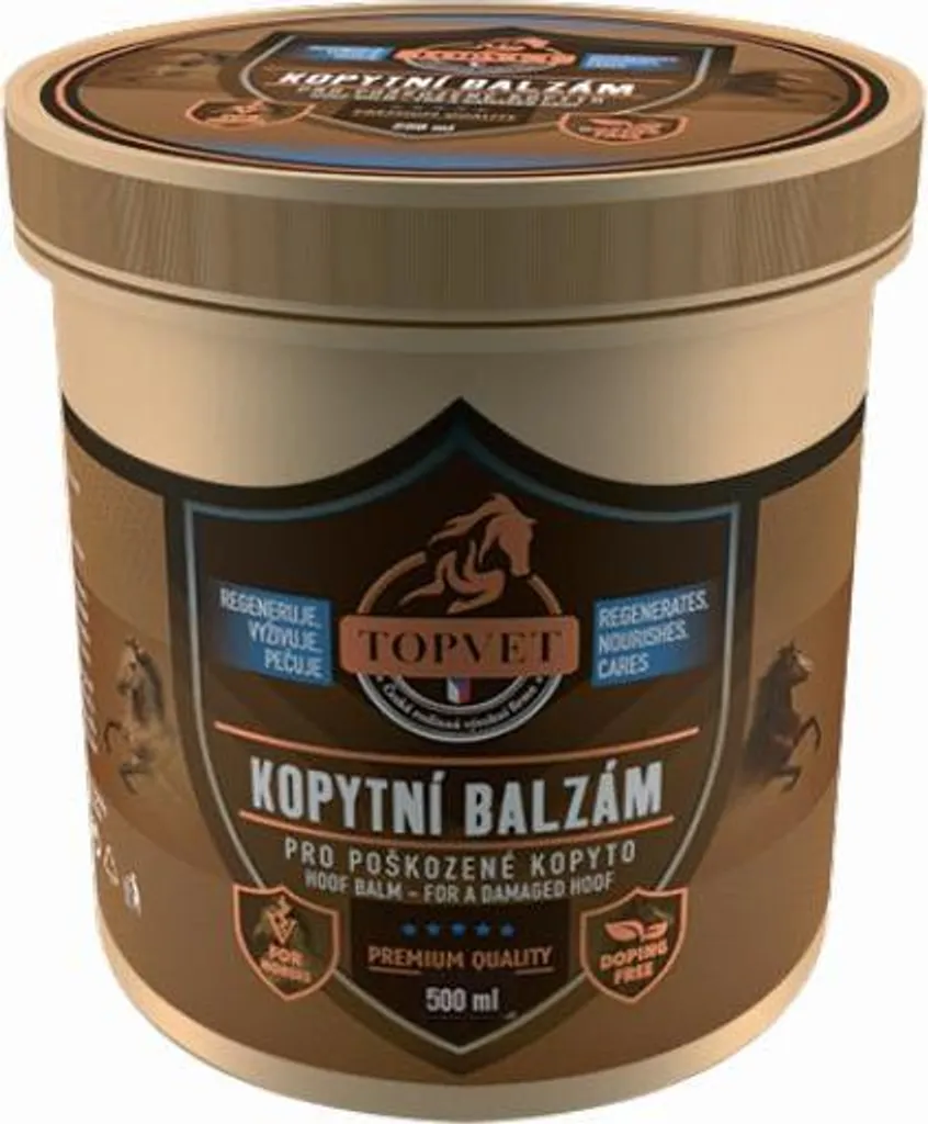 Baume sabot abîmé 500ml - Soin profond corne, hydratation et réparation