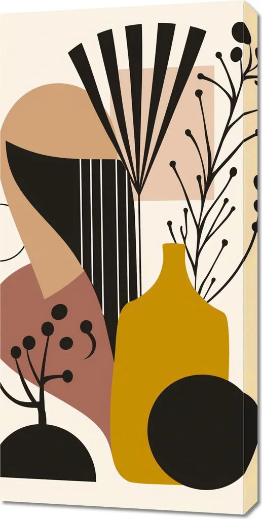 Cadre Photo Pêle-Mêle 50x100 cm Collage Motif Moderne pour Déco Murale