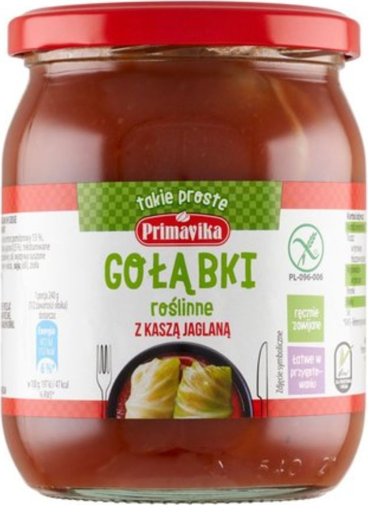 Kohlrouladen mit Hirse, glutenfrei, 480g Primavika Produktbild 