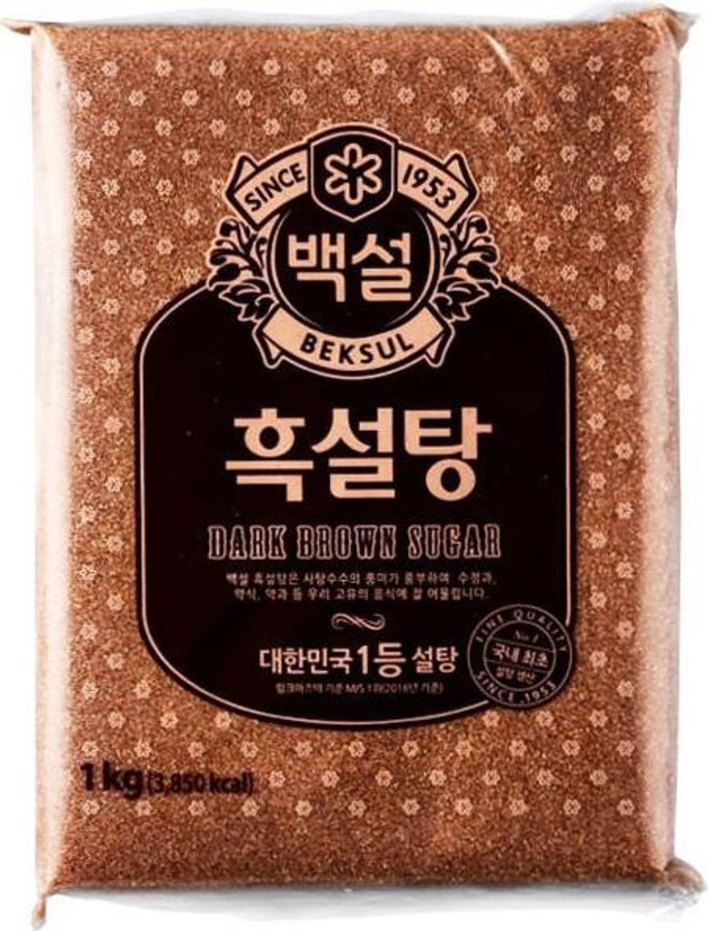 Cheiljedang | Dunkler, Unraffinierter Brauner Zucker - 1 Kg Produktbild 