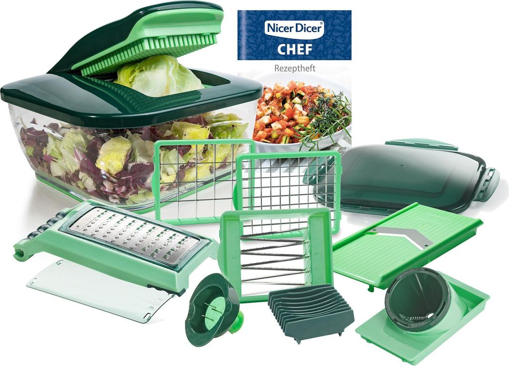 GENIUS Nicer Dicer Chef - Set 15-teilig 113755 Immagine del prodotto 