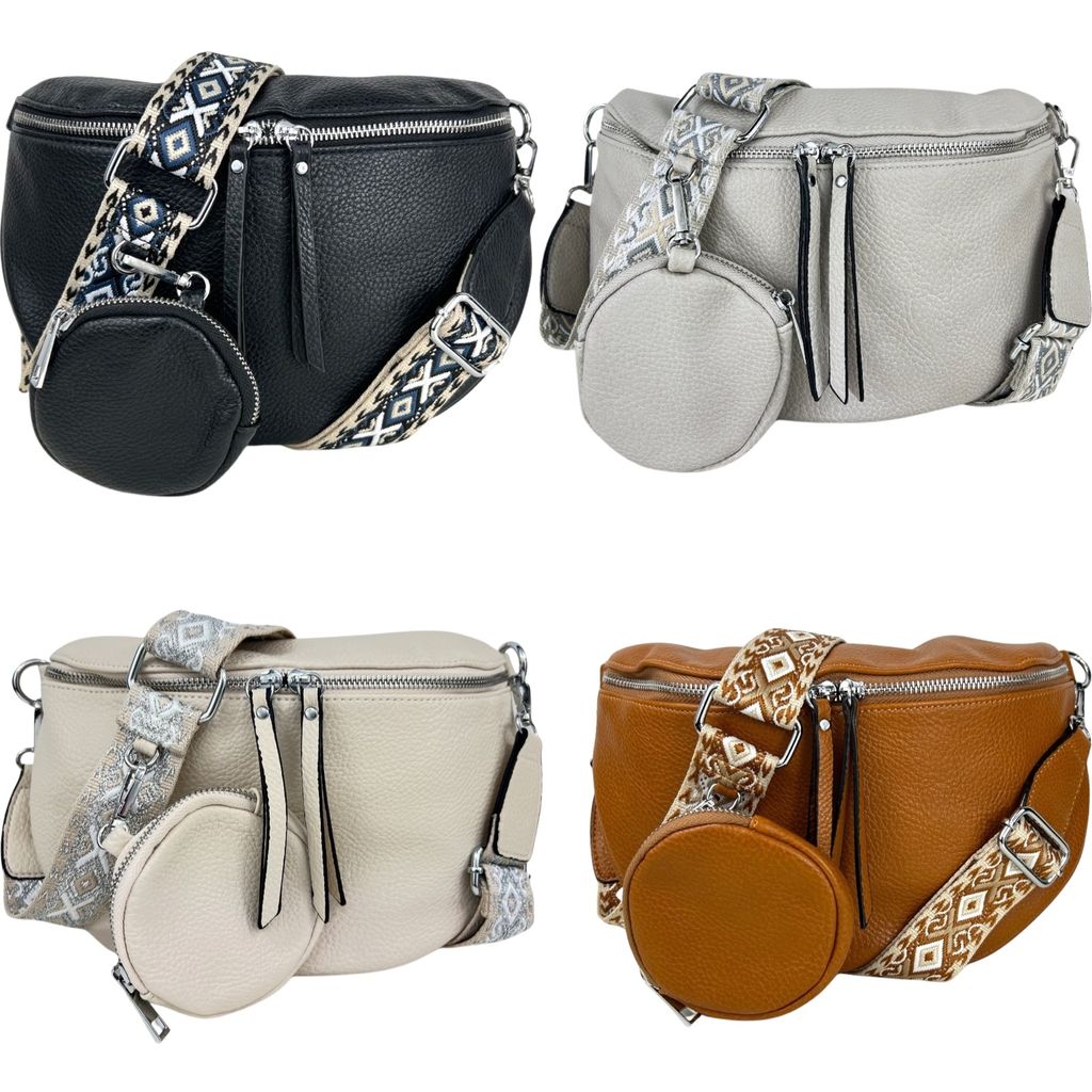 Umhängetasche Bauchtasche Handtasche Cross Body Bag 30cm Produktbild 11