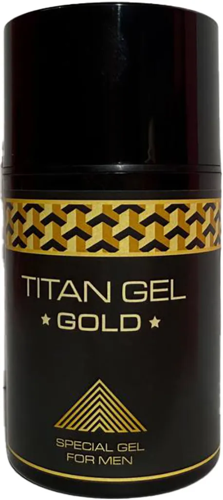 TITAN Gel GOLD - Gel da massaggio premium per uomo | 50 ml