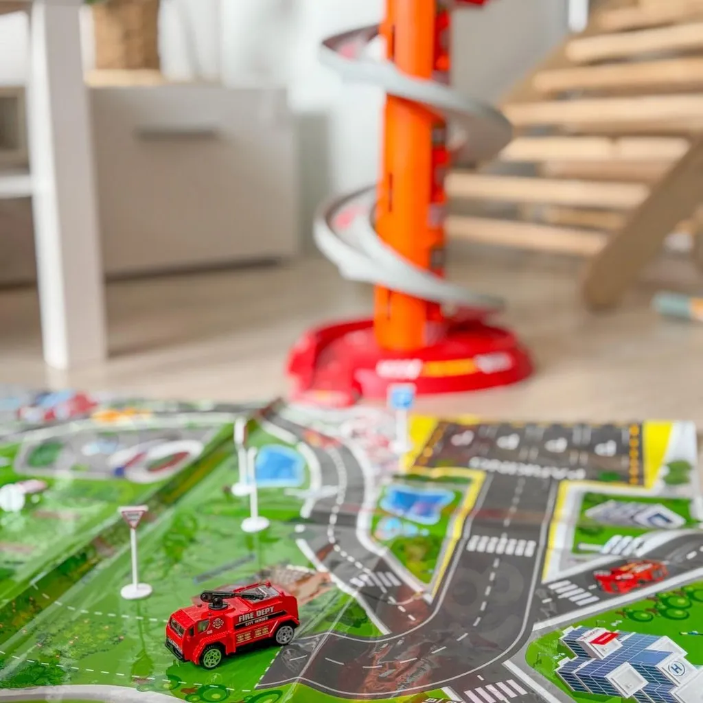 Garage voitures enfant compact : stop aux circuits encombrants - 9