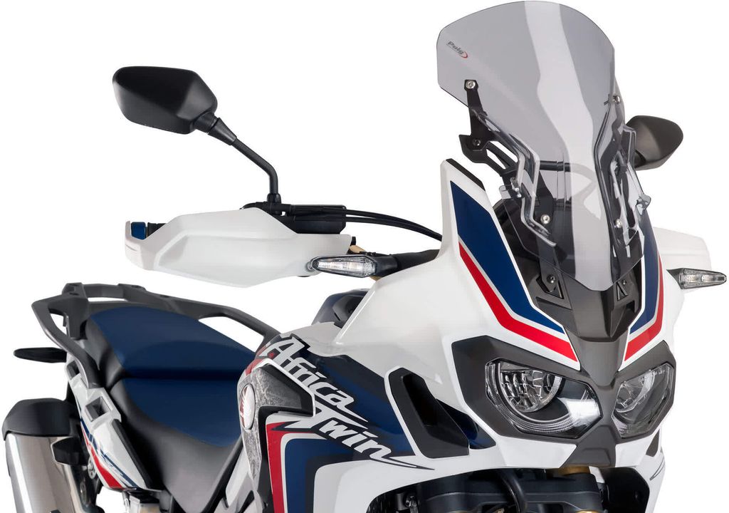 PUIG 9155H Verstellbare Scheibe passend fuer HONDA CRF1000L AFRICA TWIN Getönt