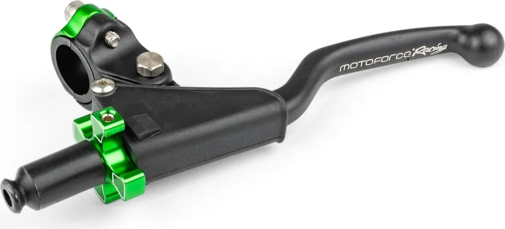 Levier d'embrayage vert Motoforce Racing idéal pour personnaliser sa moto