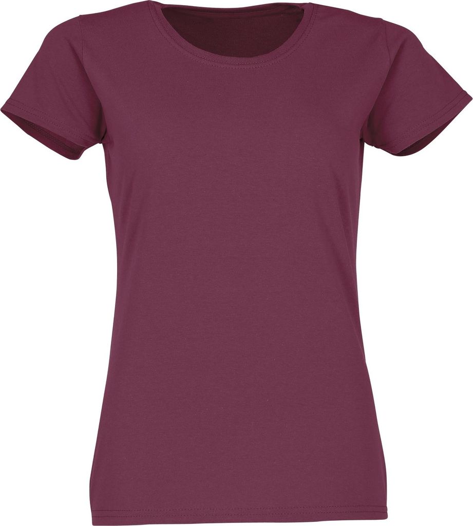 Fruit of the Loom Valueweight T Lady-Fit Farbe: burgund Größe: M