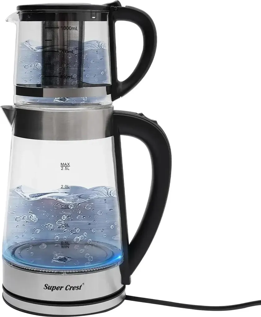Machine à thé électrique et bouilloire 2,5L idéale pour famille