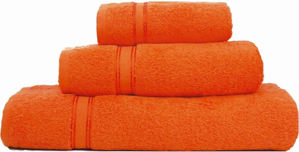 framsohn Walkfrottier Handtücher Ma Belle 100% Baumwolle Frotteetücher saugstark Besonders saugfähig 50x100 cm Clementine