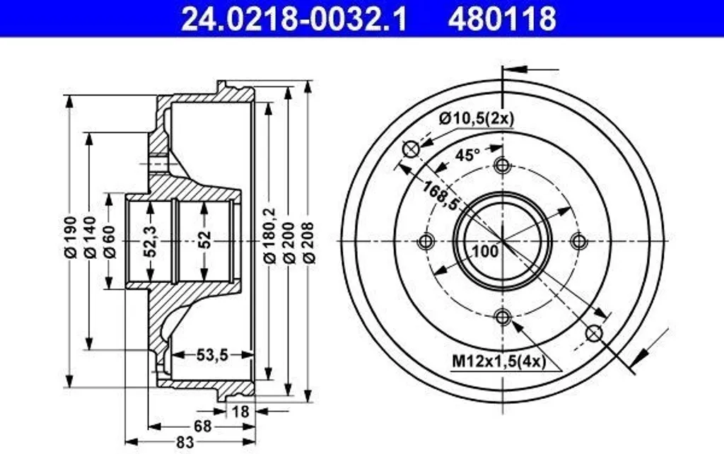 Tambour de frein ATE : fini les bruits et vibrations sur votre Logan