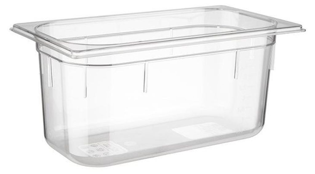 APS 82022 GN 1/3 Behälter, Polycarbonat, 32,5 x 17,6 cm, Produktbild 