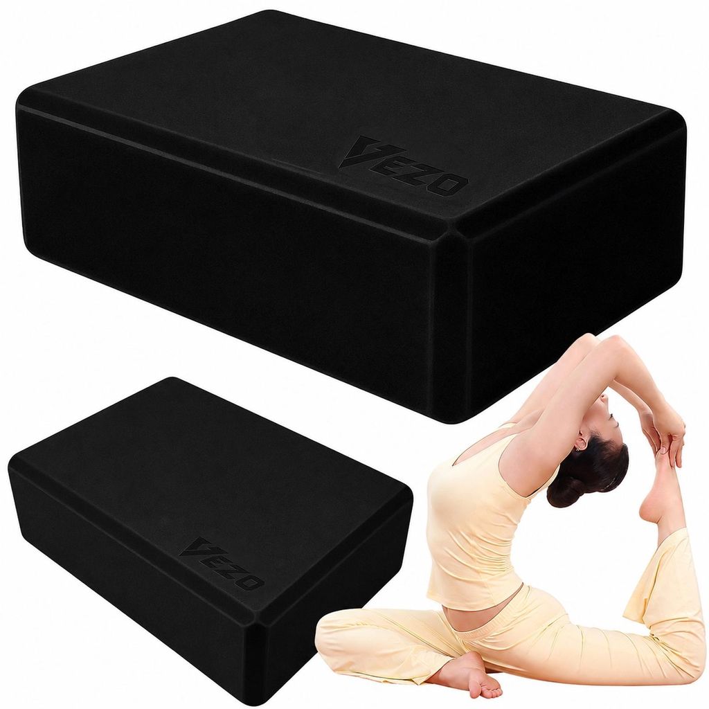 Blok na jogu kocka na jogu yoga blok EVA čierny 23 x 15 x Obrázok produktu 