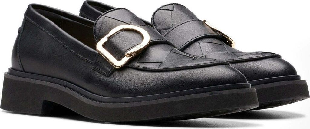 Clarks Damen Mokassins CL26176778 Farbe: Schwarz Größe: 37