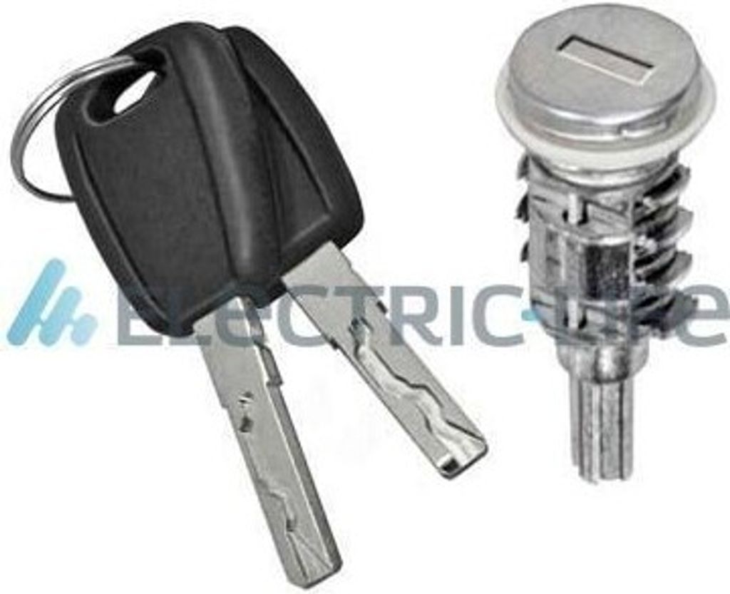 ELECTRIC LIFE Schließzylinder schlüssel schloss ZR801025 für FIAT 500L (351, 352) für ALFA ROMEO GIULIETTA (940) für LANCIA Ypsilon (312)