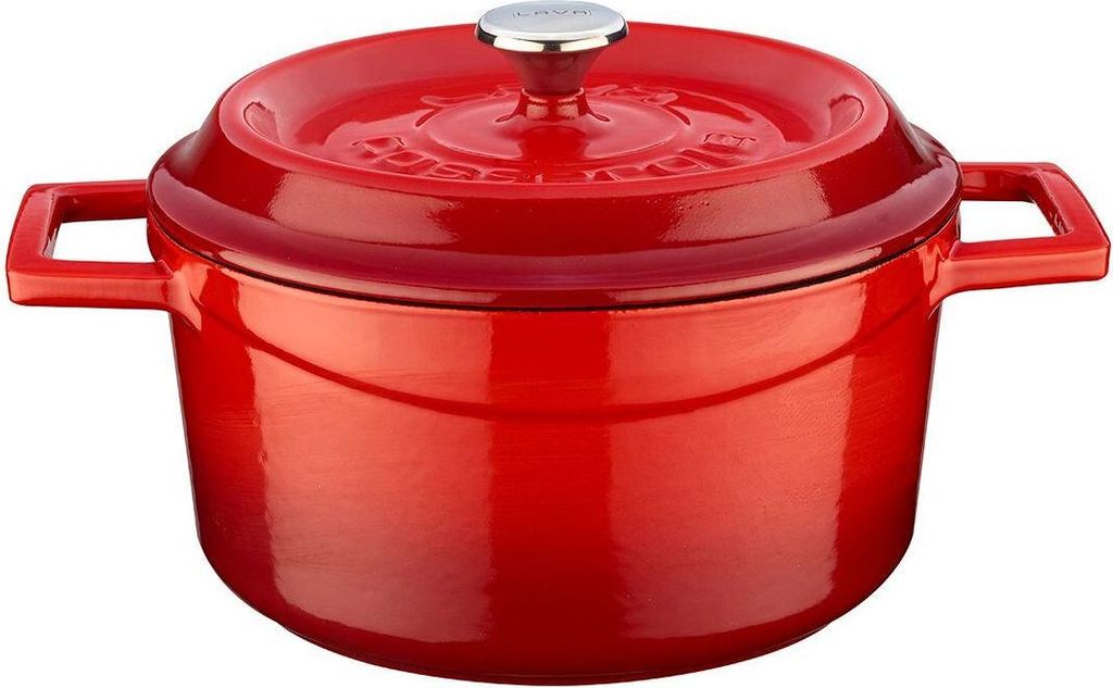 LAVA Metal Pentola Ø 20 cm, 2,6 l, ghisa, rosso LAVA METAL Immagine del prodotto 