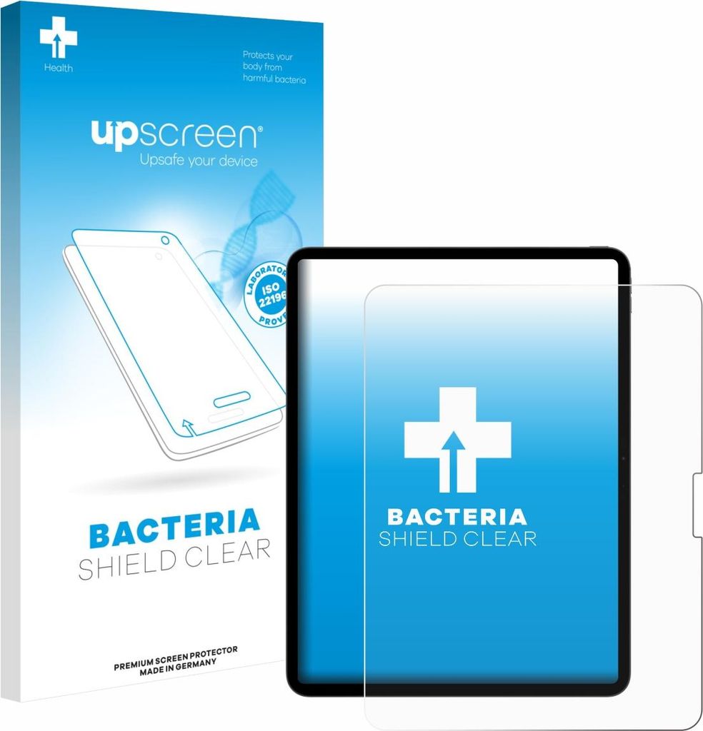 upscreen Schutzfolie für Apple iPad Pro 13" M5 2025 Displayschutz Displayschutzfolie Folie Klar antibakteriell