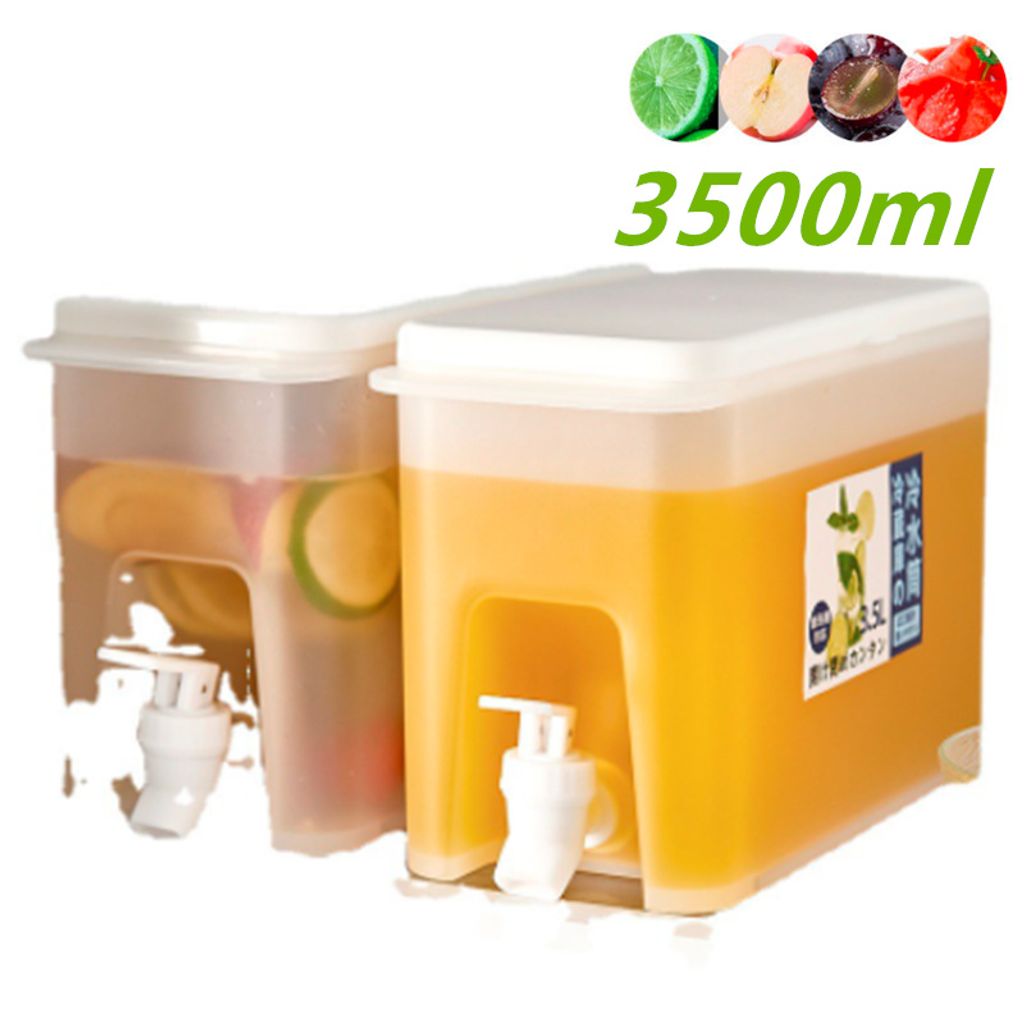 Heftman Getränkespender 3L – 2er-Set Mit Wasserh Produktbild-Vorschau 4