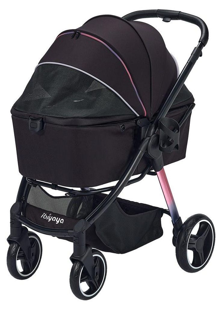 Ibiyaya Retro Luxe 2.0 Hundewagen faltbar für große Hunde Produktbild 