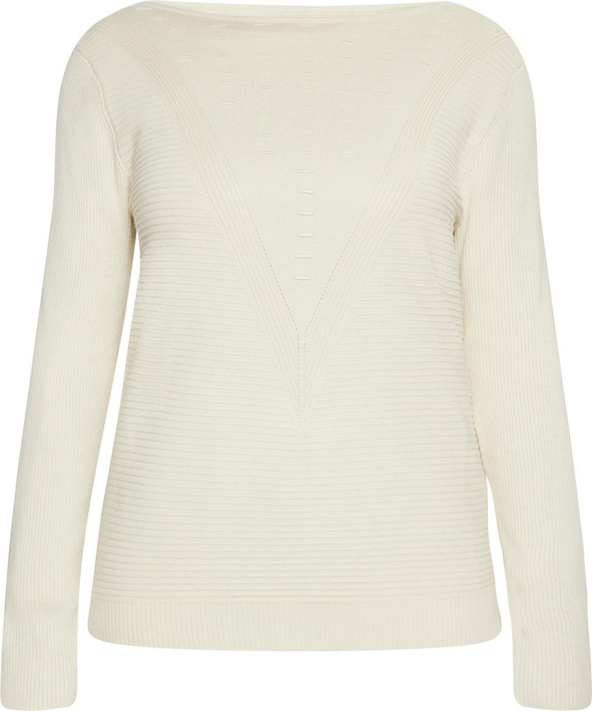 Jeona damen strickpullover - weiss, XL/XXL