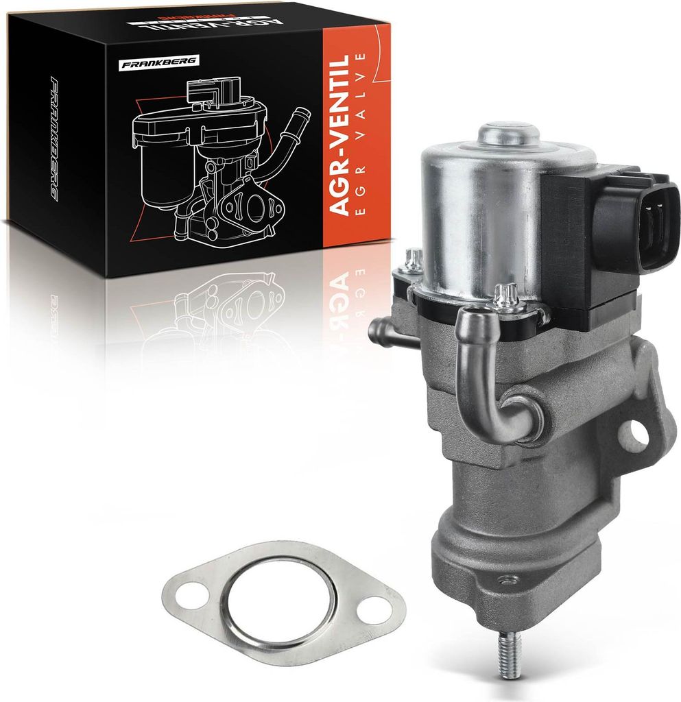 Frankberg 1x AGR-Ventil Abgasrückführungsventil für MINI Mini R50 R53 Toyota Auris E15 Corolla E12 Corolla Kombi E14 E15
