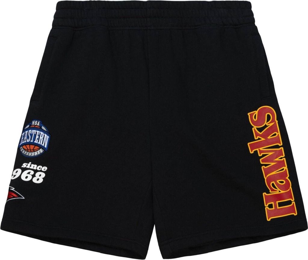 M&N NBA Fleece Shorts - TEAM ORIGINS Atlanta Hawks - L