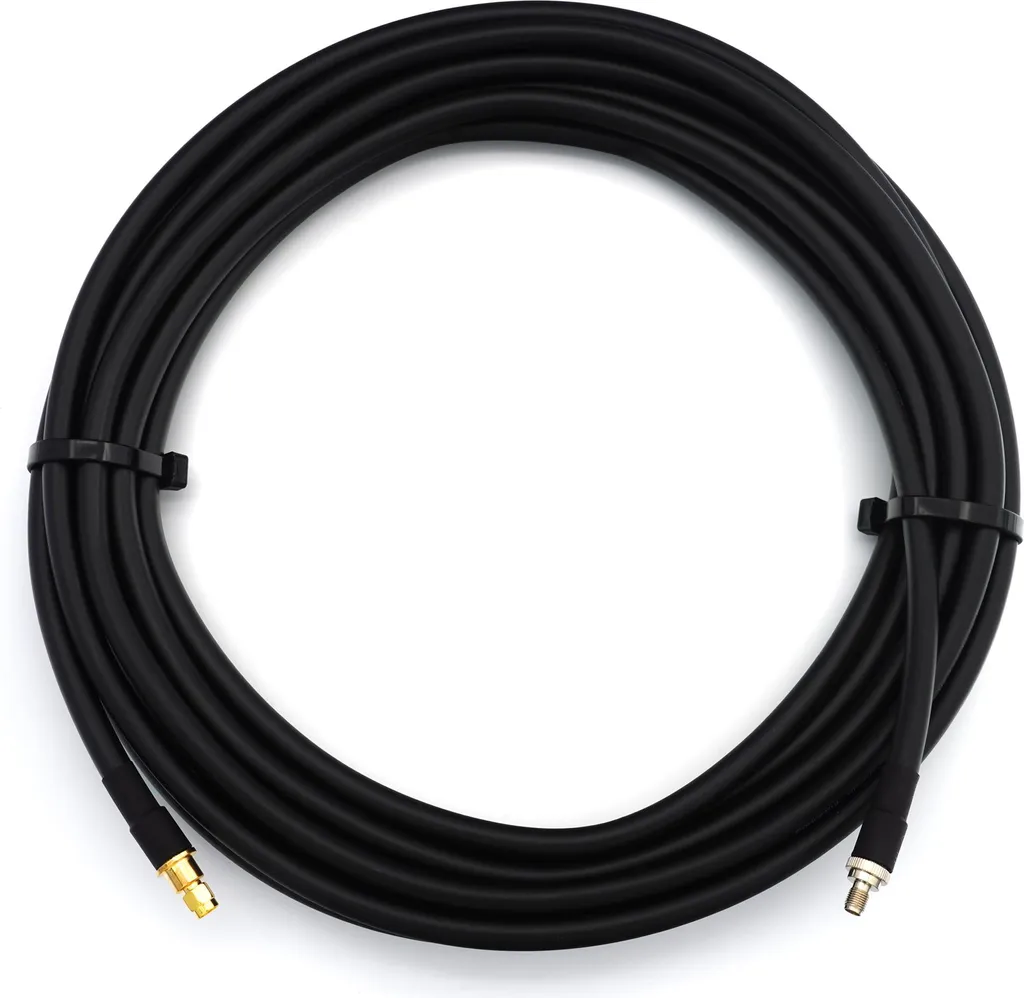 Cavo coassiale flessibile da SMA maschio a SMA femmina di 3 m - LMR400 UF UltraFlex equivalente - 4