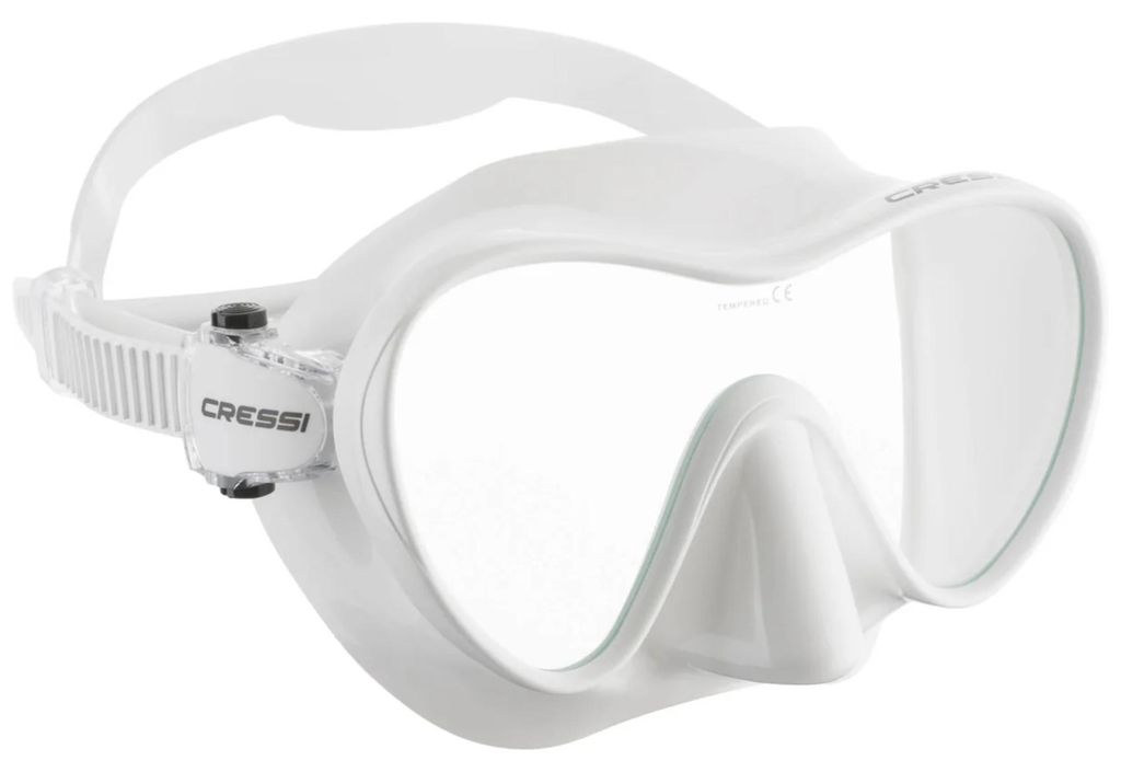 Cressi F1 Mask - Tauchermaskse - White White Produktbild 