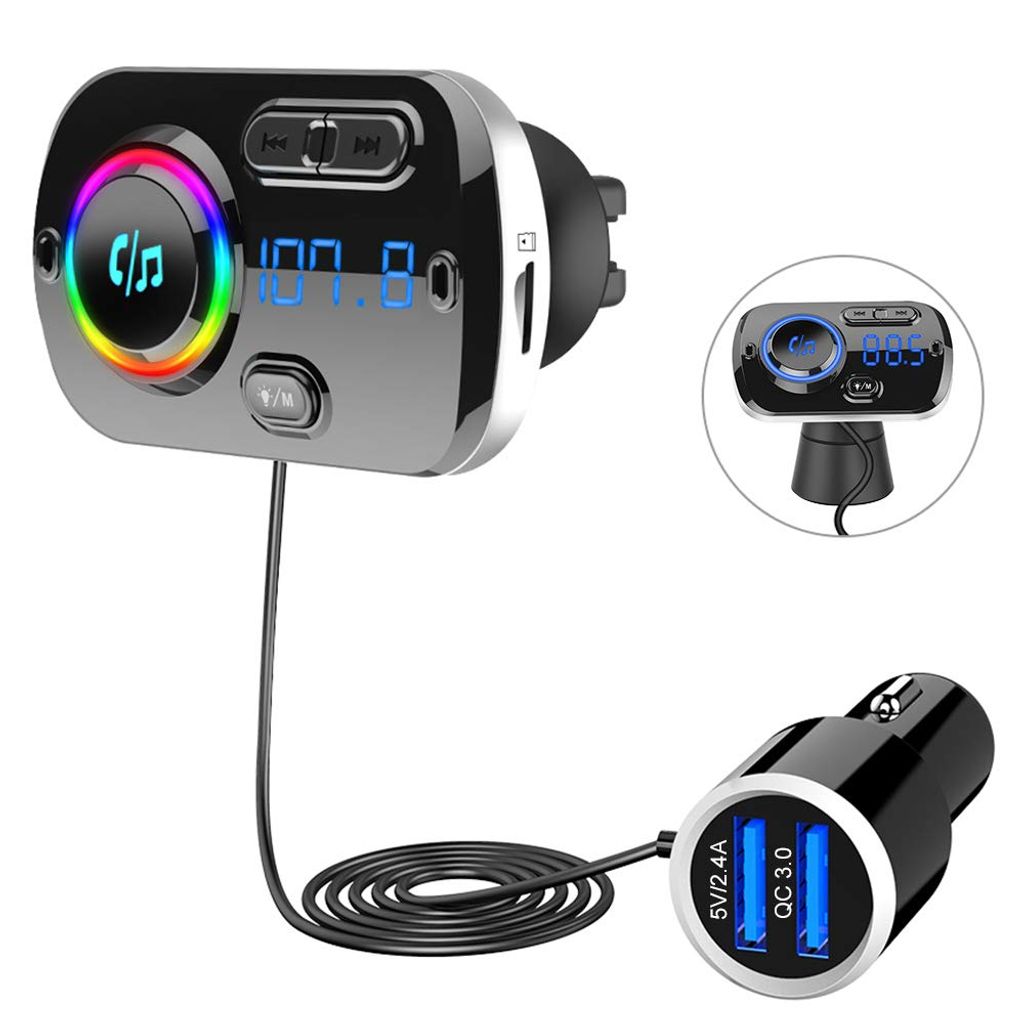 KFZ Bluetooth FM Transmitter Car MP3 Player Auto USB Charger Freisprechanlage