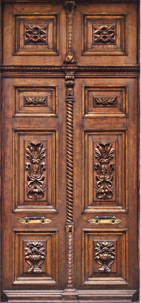 Stilvoller, massiver Türaufkleber aus Stoff mit Verzierungen 925PD