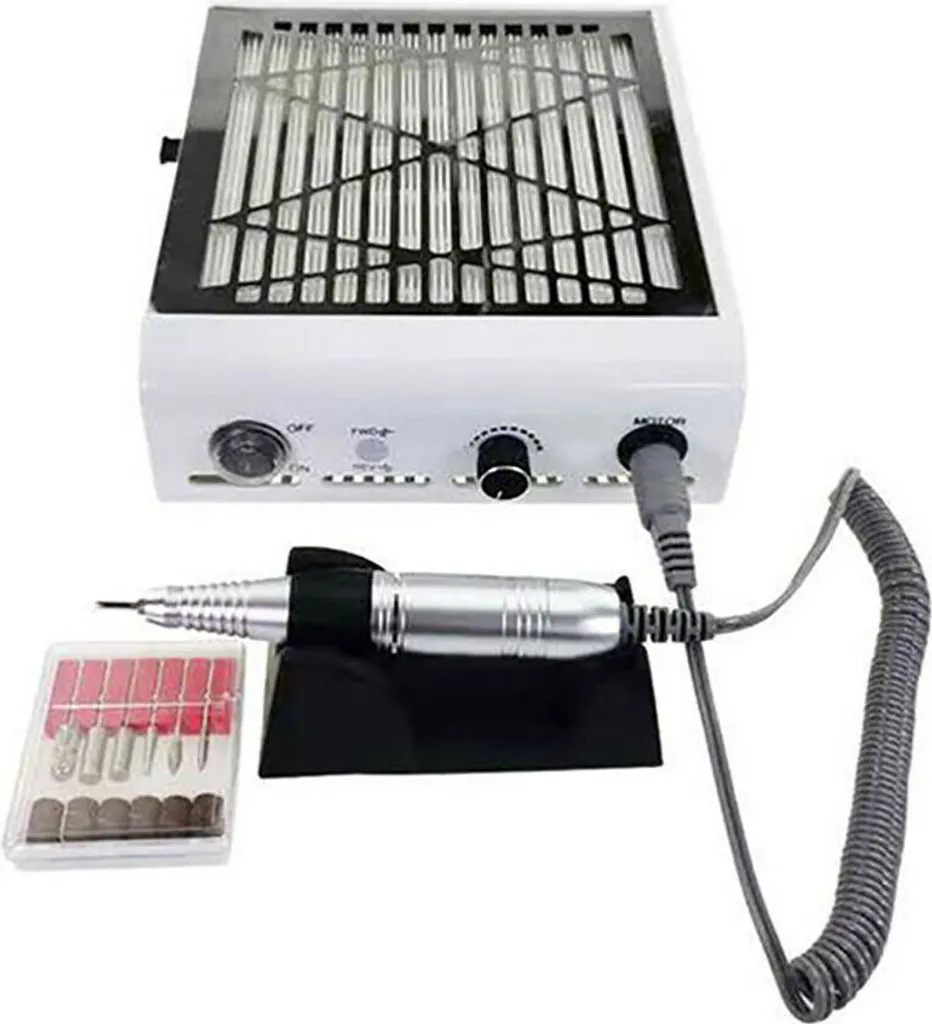 Aspirateur de table pour ongles 80W extracteur de poussière manucure