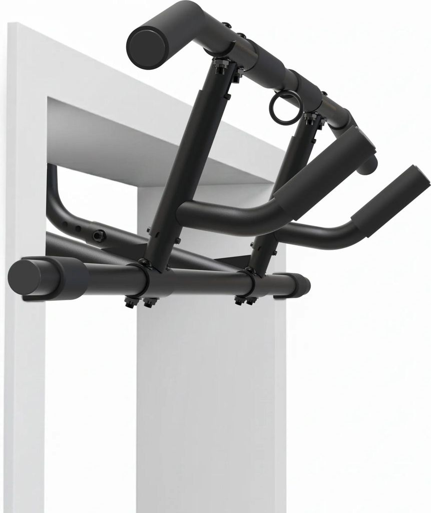 Premium Klimmzugstange 2.0 mit 6-in-1 Griffsystem - passend für jede Tür!