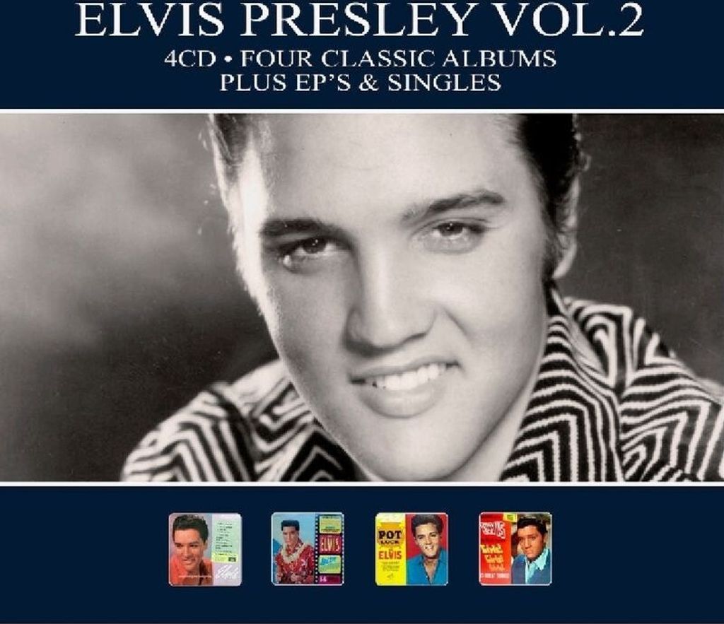 Elvis Presley - Elvis Presley Vol. 2 (Vier klassische Alben plus EPs und Singles) CD