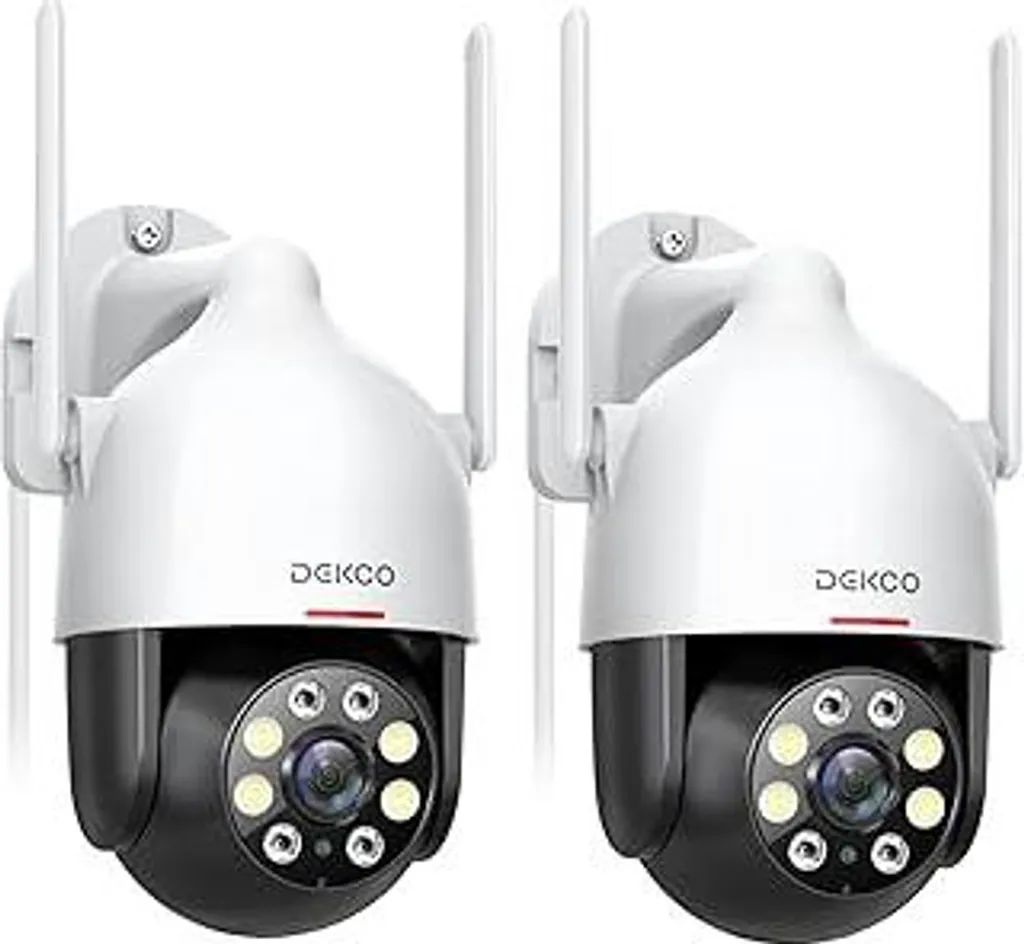 Recensione DEKCO 2K WiFi Camera Outdoor - Il Miglior Kit Sorveglianza