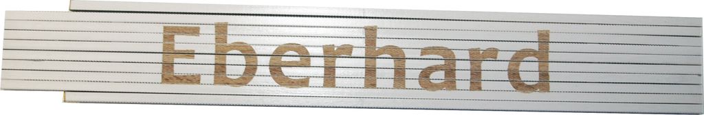 Zollstock Eberhard 2 m weiß