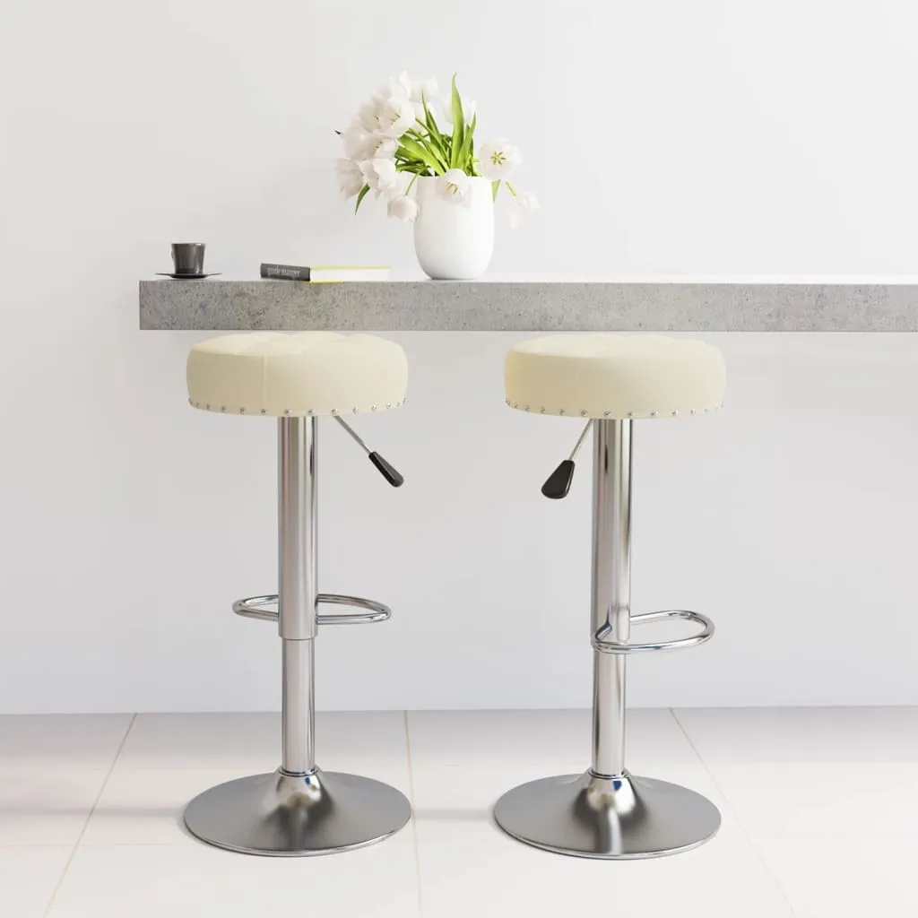 Sgabelli Bar Design Crema Set 2 pz Möbel2025 | Arredo Cucina Luxury