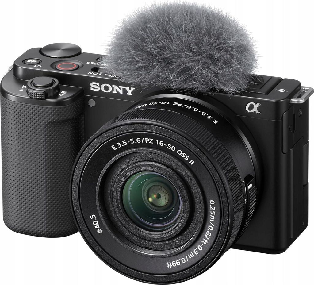 Sony ZV-E10 + E PZ 16-50mm F3.5-5.6 OSS II, 24,2 MP, 6000 x Zdjęcie produktu 