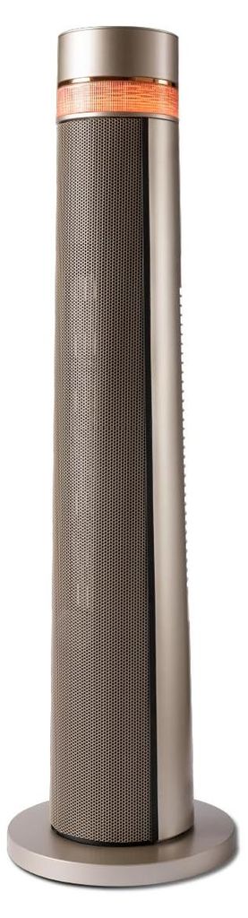 MACOM Enjoy & Relax 944 Light Ceramic Tower, leistungsstarker Keramik-Heizlüfter mit Turm, leise und Design