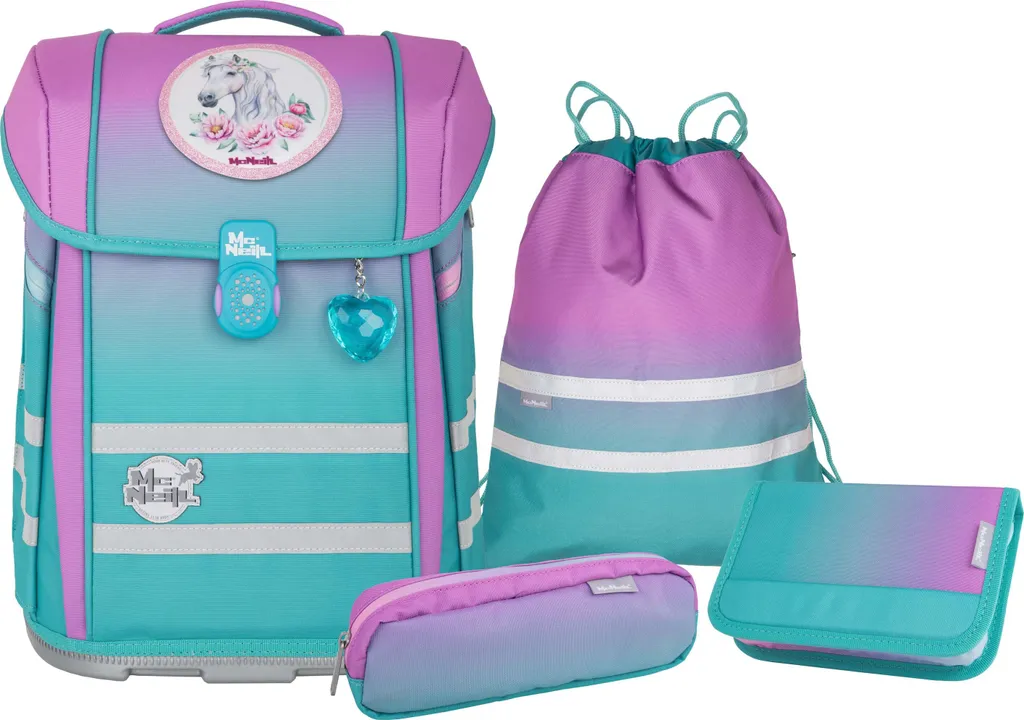 Cartable ergonomique McNeill Ergo Perfecto avec set de sport 5 pcs