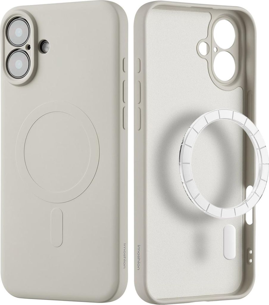 imoshion Color Back Cover con MagSafe iPhone 16 - Beige Immagine del prodotto 